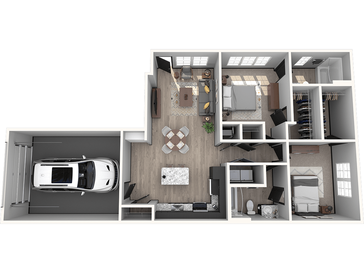Mt. Bierstadt (Garage) floor plan